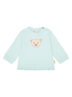 Bluzy i sweterki niemowlęce - Steiff Bluza w kolorze błękitnym - miniaturka - grafika 1