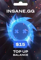 Kody i doładowania cyfrowe - INSANE.gg Gift Card 15 USD - Insane.gg Key - GLOBAL - miniaturka - grafika 1