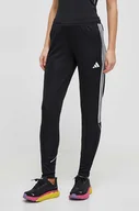 Spodnie damskie - adidas Performance spodnie treningowe Tiro 23 kolor czarny z aplikacją - miniaturka - grafika 1