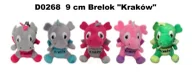 Breloczki dla dzieci - Brelok smok "Kraków" 9cm MIX - Sun-Day - miniaturka - grafika 1