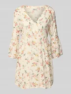 Sukienki - Sukienka tunikowa o dopasowanym kroju z wiskozy model ‘VICKEY’ - miniaturka - grafika 1