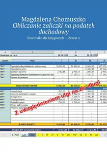 Obliczanie zaliczki na podatek dochodowy - E-booki - informatyka - miniaturka - grafika 1