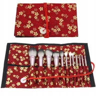 Kosmetyczki, organizery i kuferki - Kosmetyczka na pędzle do makijażu, organizer wiązany - miniaturka - grafika 1