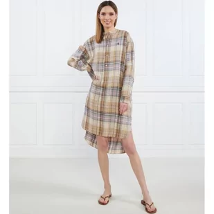 POLO RALPH LAUREN Lniana sukienka - Sukienki - miniaturka - grafika 1