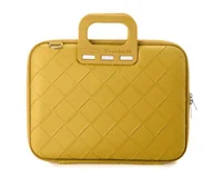 Torby na laptopy - Bombata Intrecciato 13-14” Yellow E00873-6 - miniaturka - grafika 1