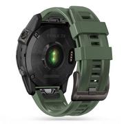 Akcesoria do smartwatchy - Garmin TECH-PROTECT Pasek TECH-PROTECT IconBand do Fenix 5/6/6 Pro/7 Ciemnozielony - miniaturka - grafika 1