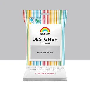 Beckers Tester farby Designer Colour Pure elegance 50 ml - Farby wewnętrzne - miniaturka - grafika 1