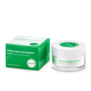 Ecocera Sypki puder jęczmienny 15g 44123-uniw - Pudry do twarzy - miniaturka - grafika 1