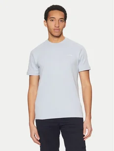 Calvin Klein T-Shirt Micro Logo K10K109894 Niebieski Regular Fit - Koszulki męskie - miniaturka - grafika 1