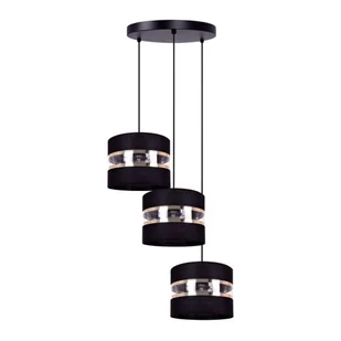 Nicea lampa wisząca 3xE27 czarna K-5202 - Lampy sufitowe - miniaturka - grafika 1
