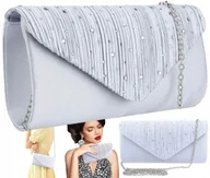 Torebki damskie - Kopertówka Torebka Błyszcząca Wizytowa Wieczorowa - miniaturka - grafika 1