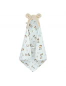 Akcesoria do fotelików - Bonjour Cherie Kocyk bambusowy do fotelika samochodowego 90/90 Rayan minky Bleached Sand - miniaturka - grafika 1