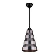 Lampy sufitowe - Candellux Lighting lampa wisząca VESUVIO 31-58577 pojedynczy zwis szary nad stolik lampa sufitowa metalowa 31-58577 - miniaturka - grafika 1