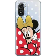 Etui i futerały do telefonów - ERT GROUP etui na telefon Xiaomi MI 11i/ REDMI K40/K40 PRO/POCO F3/ F3 PRO, case oryginalny i oficjalnie licencjonowany przez Disney, wzór Minnie 015, plecki z TPU częściowo przeźroczyste - miniaturka - grafika 1
