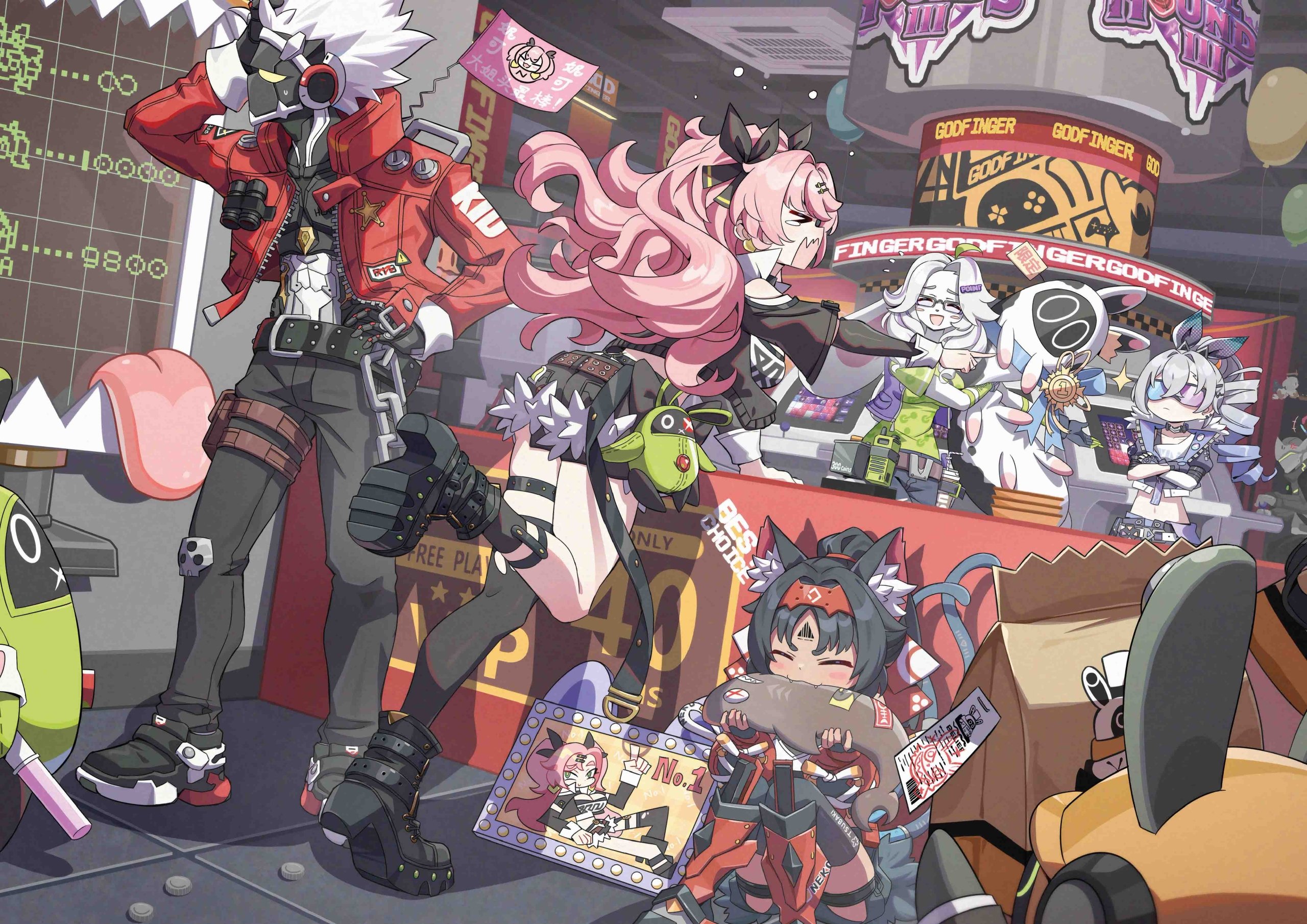 Plakat A1 Zenless Zone Zero