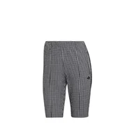 Spodenki damskie - adidas Damskie długie szorty, biało-czarne, UK 8 - miniaturka - grafika 1
