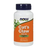 Suplementy naturalne - Now Foods NOW Cat's Claw 500mg 100vegcaps - miniaturka - grafika 1