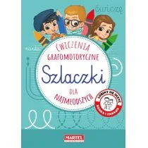 Szlaczki Ćwiczenia Grafomotoryczne Dla Najmłodszych Adam Gdula,joanna Krzemień-Przedwolska - Książki edukacyjne - miniaturka - grafika 1