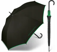 Parasole - Parasol Parasolka Damska Benetton Czarna Długa - miniaturka - grafika 1