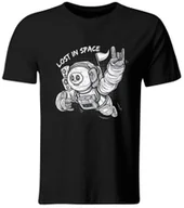 Koszulki męskie - Koszulka z Nadrukiem Lost In Space, Kosmos, Nasa, roz. M - miniaturka - grafika 1