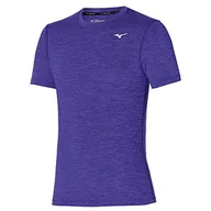 Koszulki męskie - Mizuno Mizuno Męska koszulka imulse Core Fioletowy niebieski XXL J2GA7519 - miniaturka - grafika 1