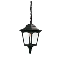 Lampy ogrodowe - Chapel Mini latarnia wisząca czarna CPM9-BLACK Elstead Lighting - miniaturka - grafika 1