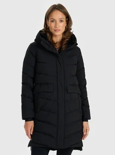 4F Płaszcz puchowy z wypełnieniem naturalnym damski - czarny M - Kurtki damskie 4F Płaszcz puchowy z wypełnieniem naturalnym damski - czarny M - Kurtki damskie - miniaturka - grafika 1