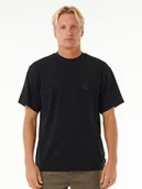 Koszulki męskie - Rip Curl Koszulka w kolorze czarnym - miniaturka - grafika 1