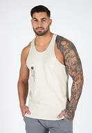 Koszulki sportowe męskie - Gorilla Wear - Carrizo Tank Top – czarny – Bodybuilding Sport na co dzień, czas wolny, z nadrukiem logo, lekka i wygodna dla optymalnego ruchu z bawełny i elastanu - miniaturka - grafika 1