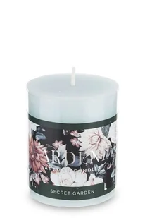 Pl Świeca Gardenia Walec Mały Fi6 Zielony-Prom. - Świece - miniaturka - grafika 1