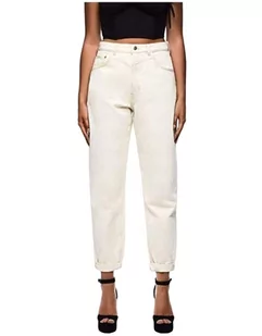 Spodnie Pepe Jeans Dua Lipa Rachel proste -W24 - Spodnie damskie - miniaturka - grafika 1
