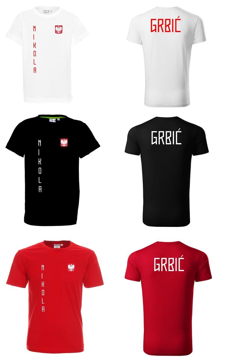 Koszulka Siatkówka POLSKA Nikola GRBIĆ Trener