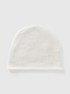 Czapki damskie - Benetton Dwustronna czapka beanie w kolorze szaro-białym - miniaturka - grafika 1