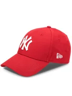 Czapki damskie - New Era Czapka z daszkiem 940 Leag Basic Neyy 10531938 Czerwony - miniaturka - grafika 1