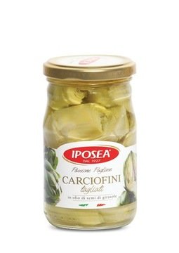 Karczochy w oleju słonecznikowym 290g Iposea