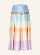 Spódnice - Van Laack Spódnica Plisowana Vl-Ranaly-Pxk Z Satyny pink - miniaturka - grafika 1