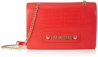 Torebki damskie - Love Moschino Damska torba na ramię Jc4423pp0fks0500, czerwona - miniaturka - grafika 1