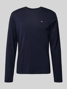 Bluzka z długim rękawem i wyhaftowanym logo model ‘Salis’ - Koszulki męskie Bluzka z długim rękawem i wyhaftowanym logo model ‘Salis’ - Koszulki męskie - miniaturka - grafika 1