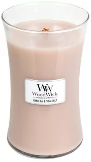 Świece - WoodWick Vanilla & Sea Salt Świeca mała 0,25kg - grafika 1