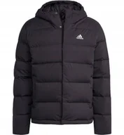 Kurtki męskie - Męska kurtka puchowa z kapturem ADIDAS HG8751 r. S - miniaturka - grafika 1