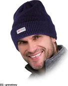 Odzież robocza - R.E.I.S. CZFAU - czapka zimowa dziana z odblaskową nicią, wkładka Thinsulate - biały- - miniaturka - grafika 1