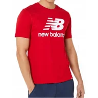 Koszulki sportowe męskie - Koszulka t-shirt męska NEW BALANCE bawełna - miniaturka - grafika 1