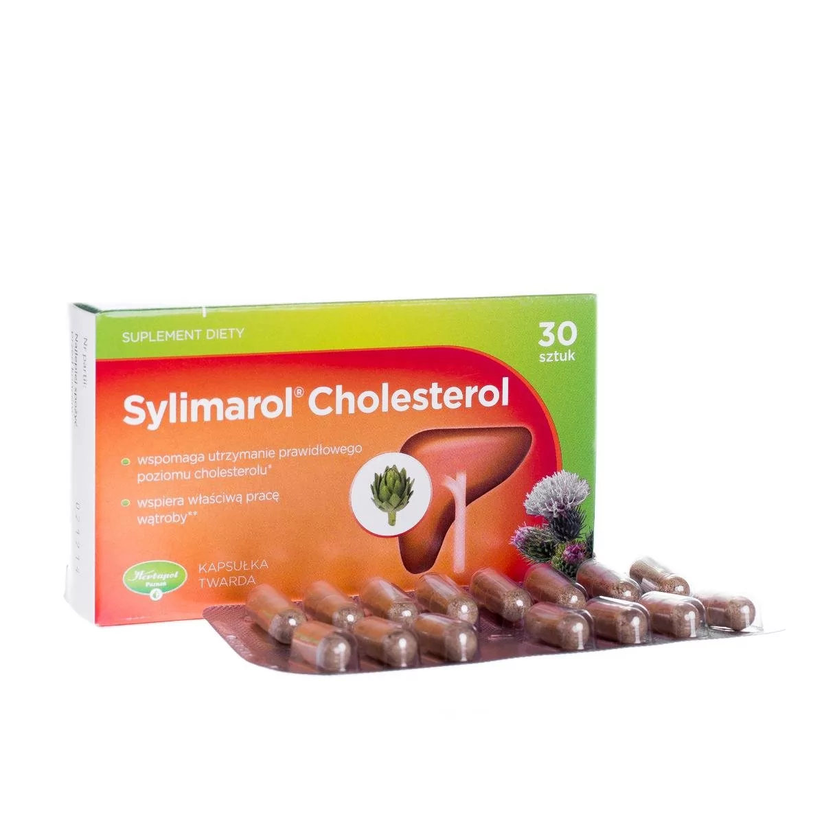 Herbapol Sylimarol Cholesterol 30 kaps.
