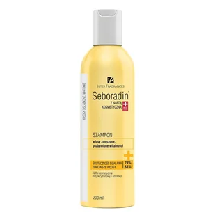 Inter Fragrances Seboradin Szampon z naftą kosmetyczną 200ml - Szampony do włosów - miniaturka - grafika 4