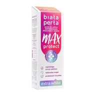 Pasty do zębów - Biała Perła Max Protect Extra White wybielająca pasta do zębów 75ml - miniaturka - grafika 1