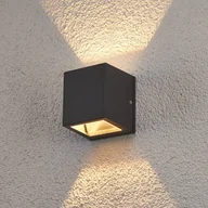 Lampy ogrodowe - Lucande Halogenowy kinkiet Maurice, IP54, zestaw 4 szt - miniaturka - grafika 1