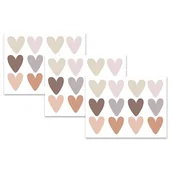 Naklejki na ścianę - Naklejki na ścianę SIPO Serca WS63041 - miniaturka - grafika 1