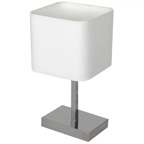 Milagro Lampka stołowa NAPOLI WHITE/CHROME 1xE27 ML6363