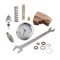 Akcesoria i części do ekspresów do kawy - Zestaw do montażu manometru E61 + regulator przepływu wody + łopatka Lelit MaraX PLA2213 - miniaturka - grafika 1