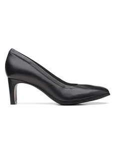 Clarks Skórzane czółenka "Seren" w kolorze czarnym - Czółenka - miniaturka - grafika 1